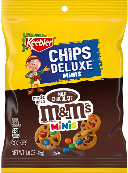 Keebler -  Chips Deluxe Minis Kekse M&M's 45g